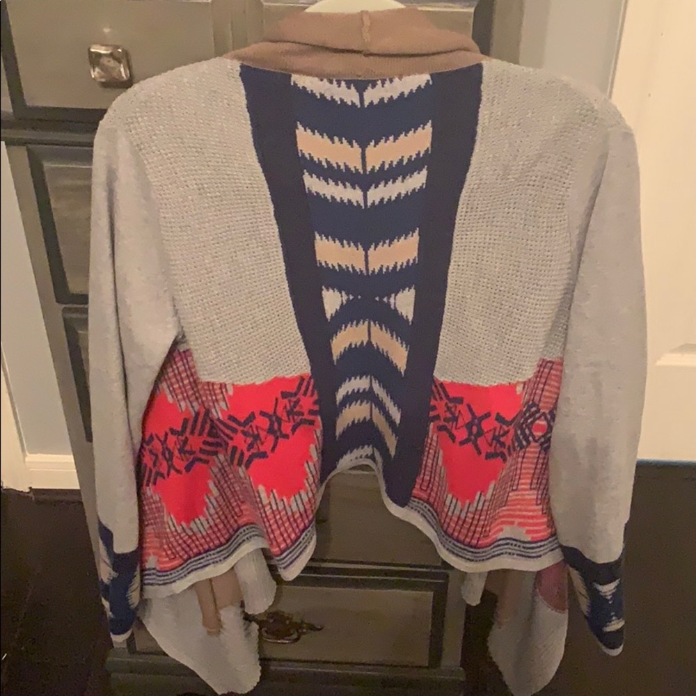 Tribal detail cardigan - Picture 3 of 6